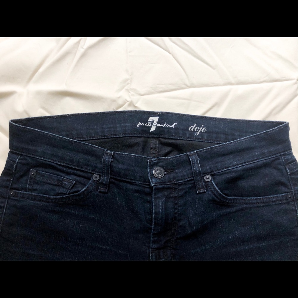 7 For All Mankind Dojo Dark Wash Jeans